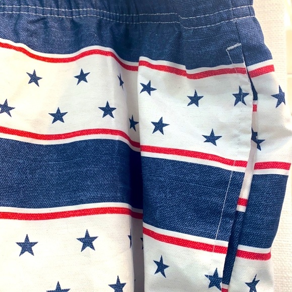 Men’s George Patriotic Swim Trunks Size XXL - Picture 3 of 7
